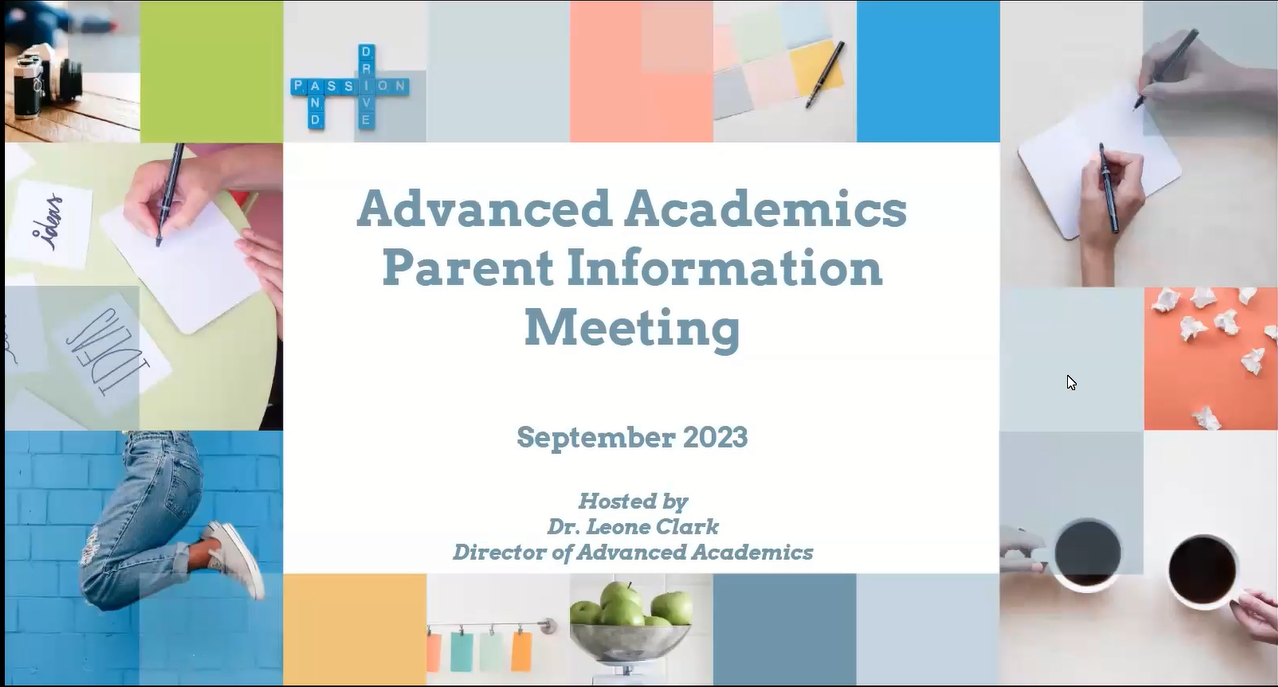 Advanced Academics Parent Information 2022
