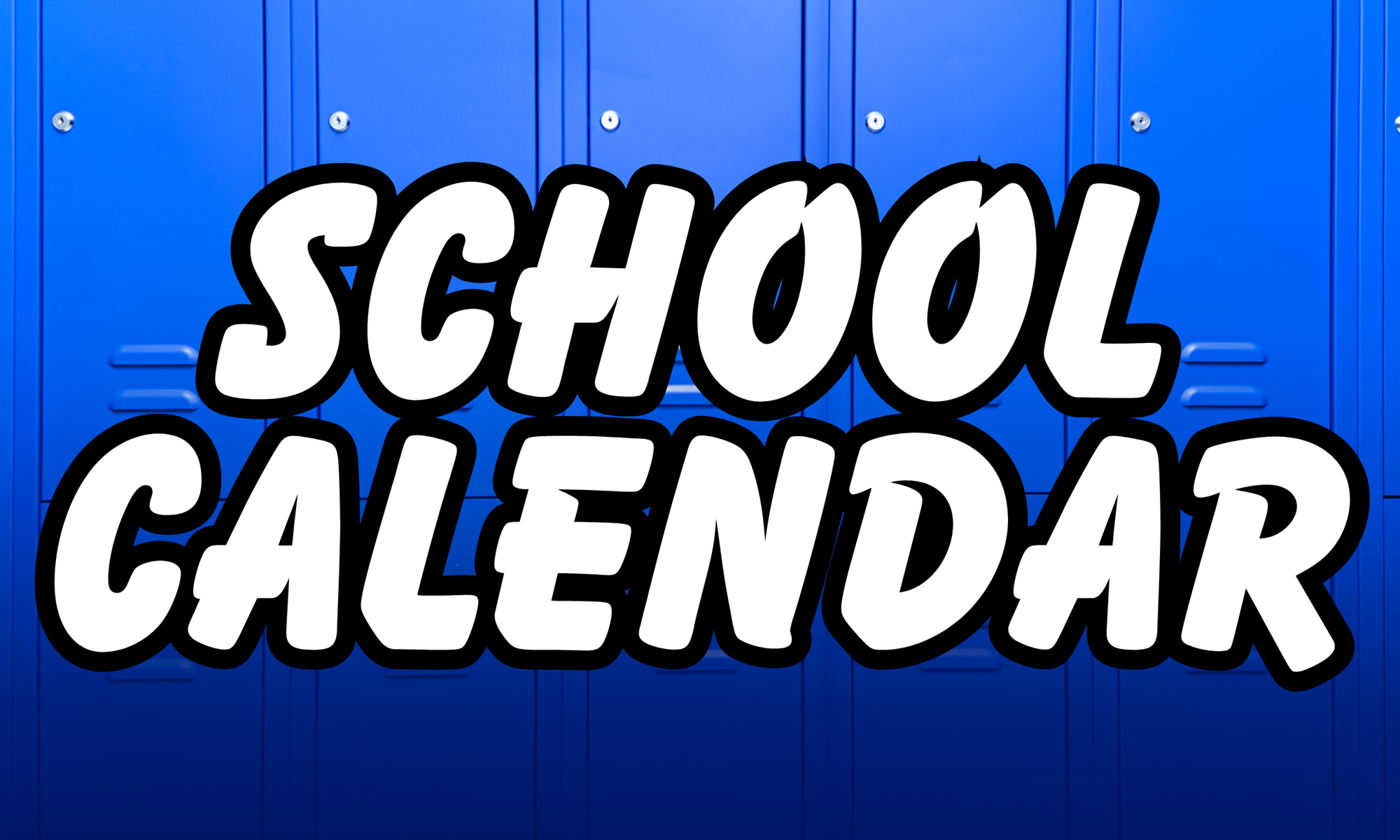 School Calendar 25-26