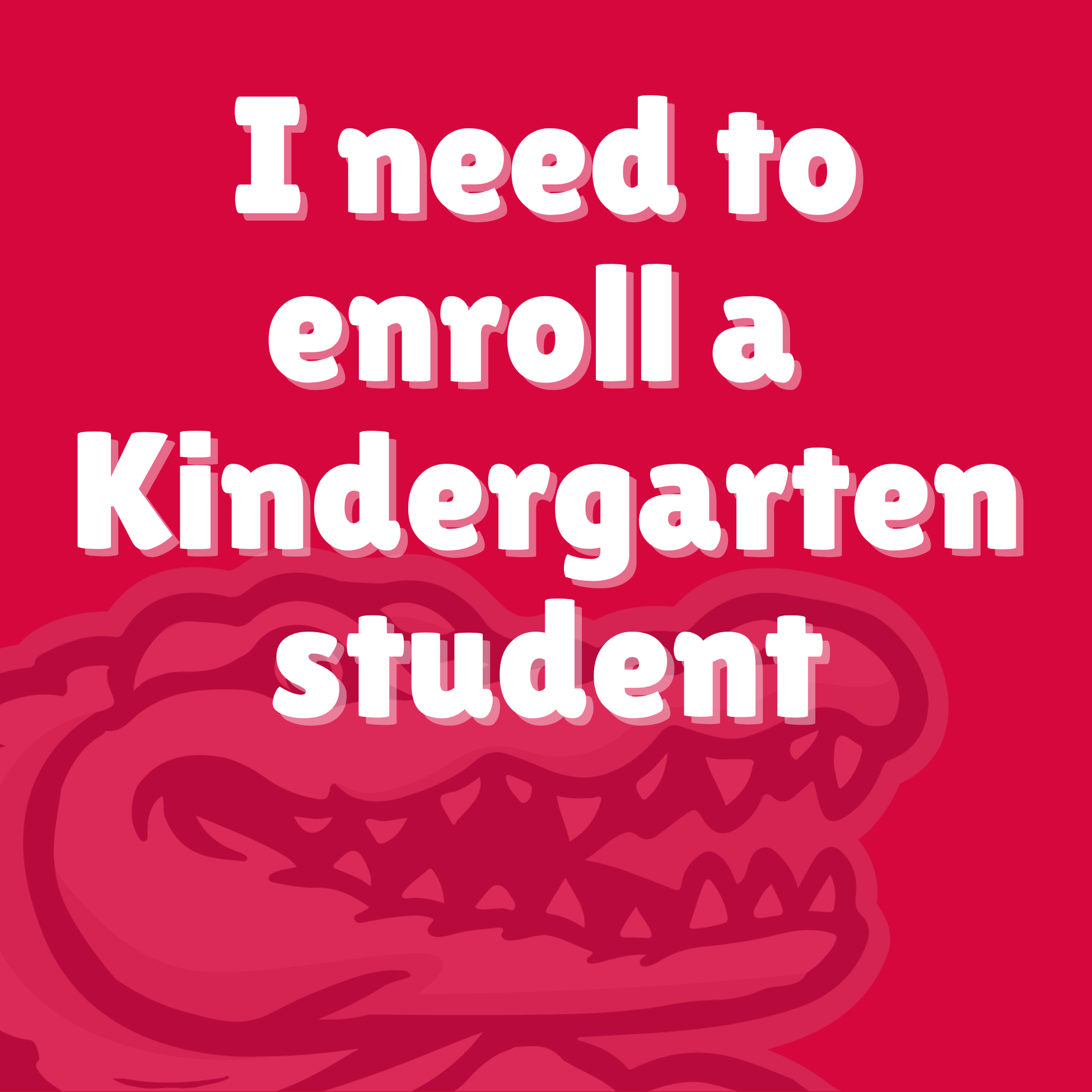 enroll kinder